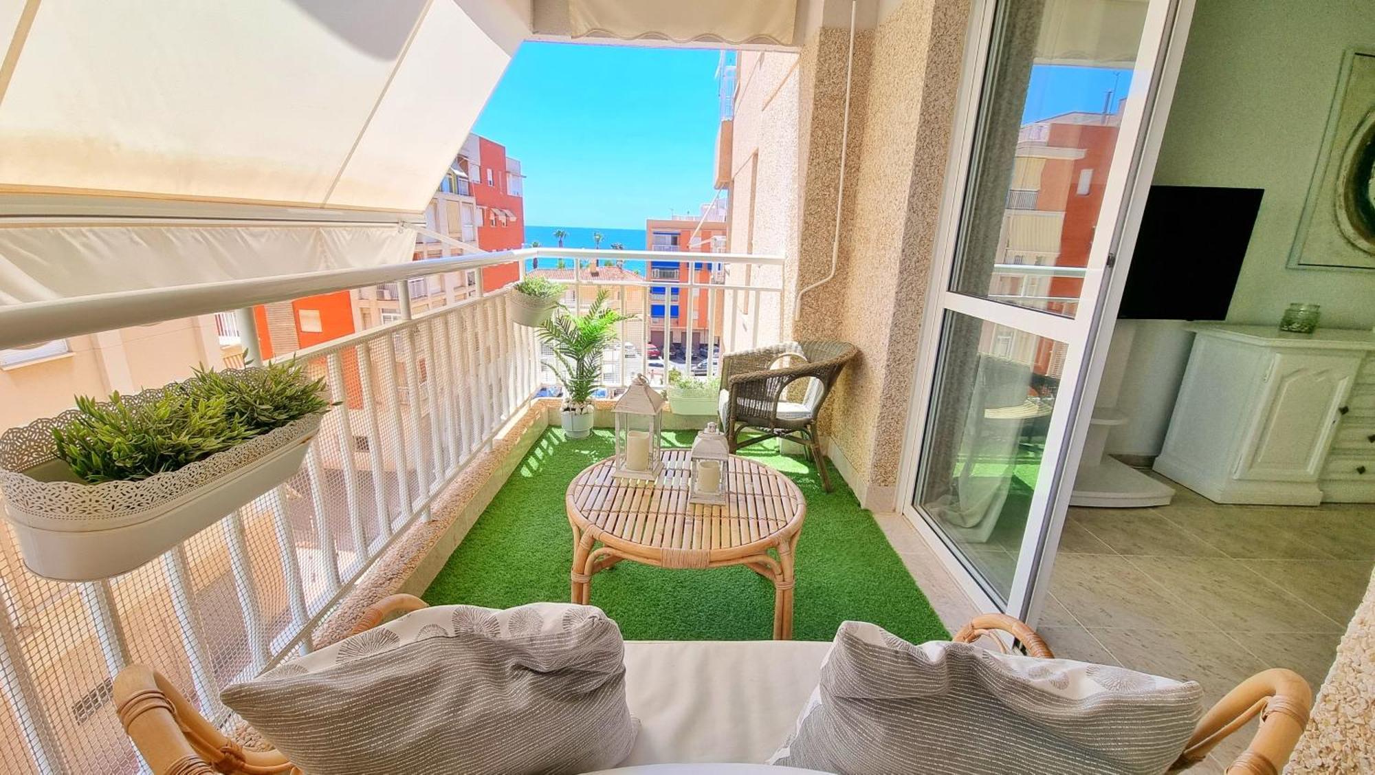 El Rubial Con Vistas Al Mar , Parking Y Wifi - By Aloha Palma Appartement Águilas Buitenkant foto